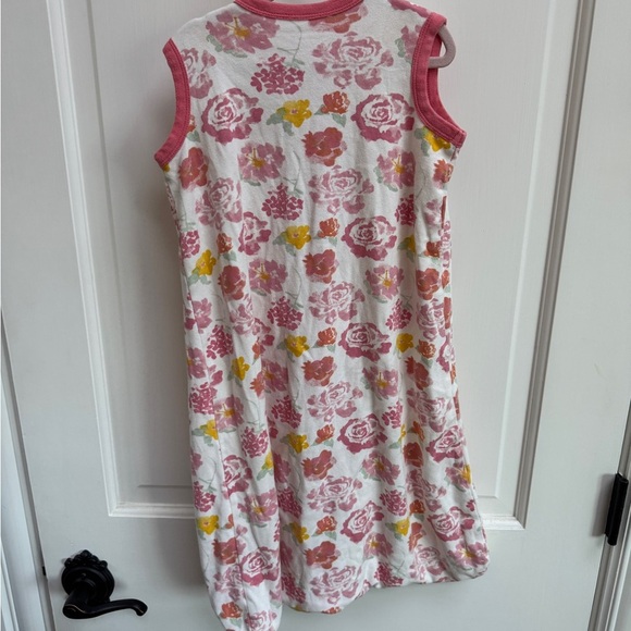 Burt’s Bees 6-12M Medium White Multicolor Floral Girls Baby Sleepsack - Picture 4 of 4